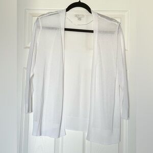 Chico's Classic White Cardigan